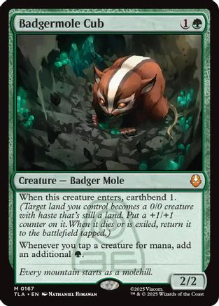 Badgermole Cub  [Avatar: The Last Airbender]