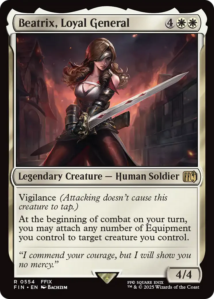 Beatrix, Loyal General [FINAL FANTASY] Foil