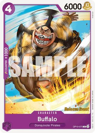 Buffalo (OP10-073) - [Royal Blood Release Event Cards]