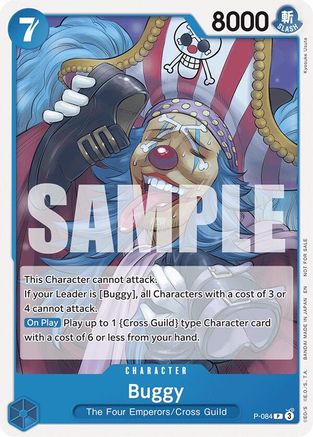 Buggy (OP10 Release Event) (P-084) - [One Piece Promotion Cards]