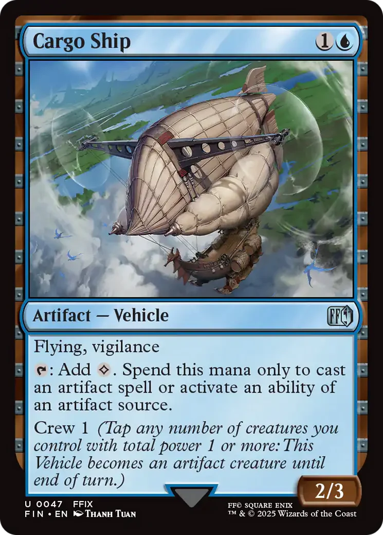 Cargo Ship [FINAL FANTASY] Foil