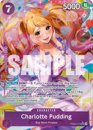 Charlotte Pudding - PRB02-010 (Alternate Art) (PRB02-010) - [Premium Booster -The Best- Vol. 2] Foil