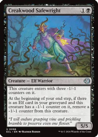 Creakwood Safewright  [Lorwyn Eclipsed] Foil