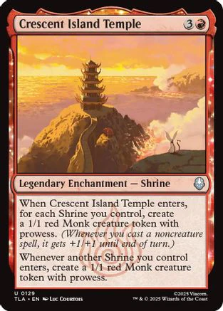 Crescent Island Temple  [Avatar: The Last Airbender] Foil