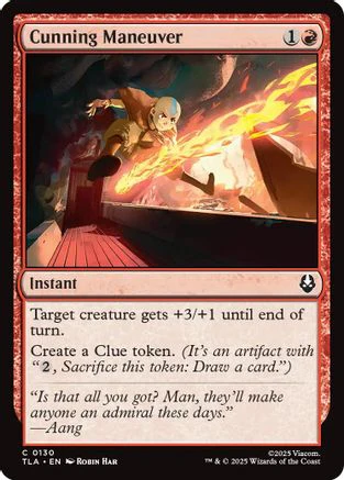 Cunning Maneuver  [Avatar: The Last Airbender] Foil