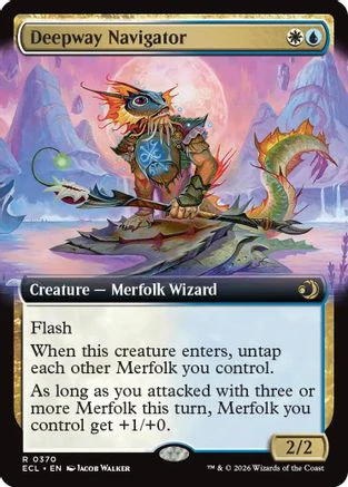 Deepway Navigator (Extended Art)  [Lorwyn Eclipsed]