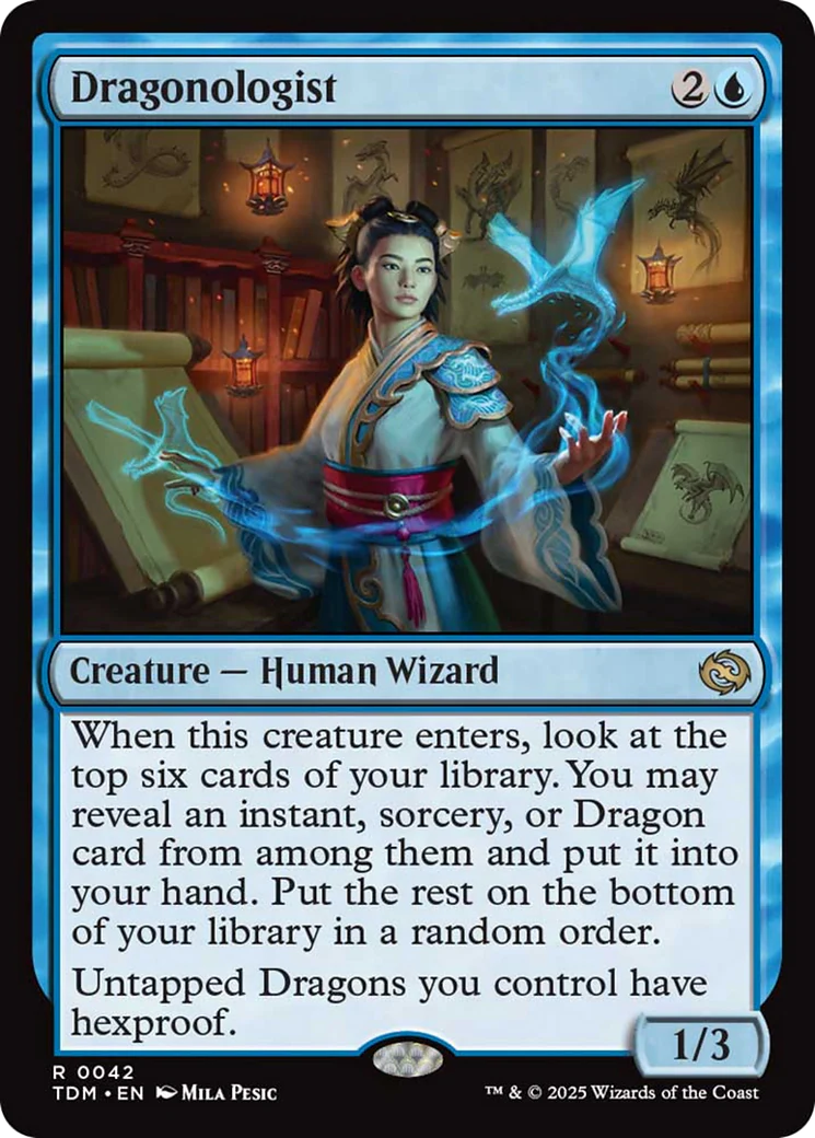 Dragonologist [Tarkir: Dragonstorm] Foil
