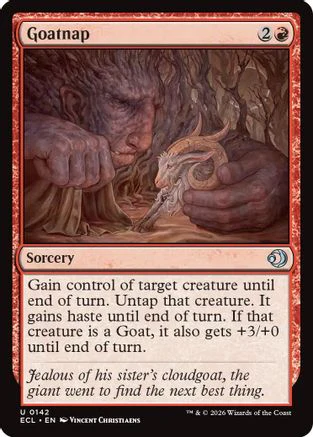 Goatnap  [Lorwyn Eclipsed] Foil