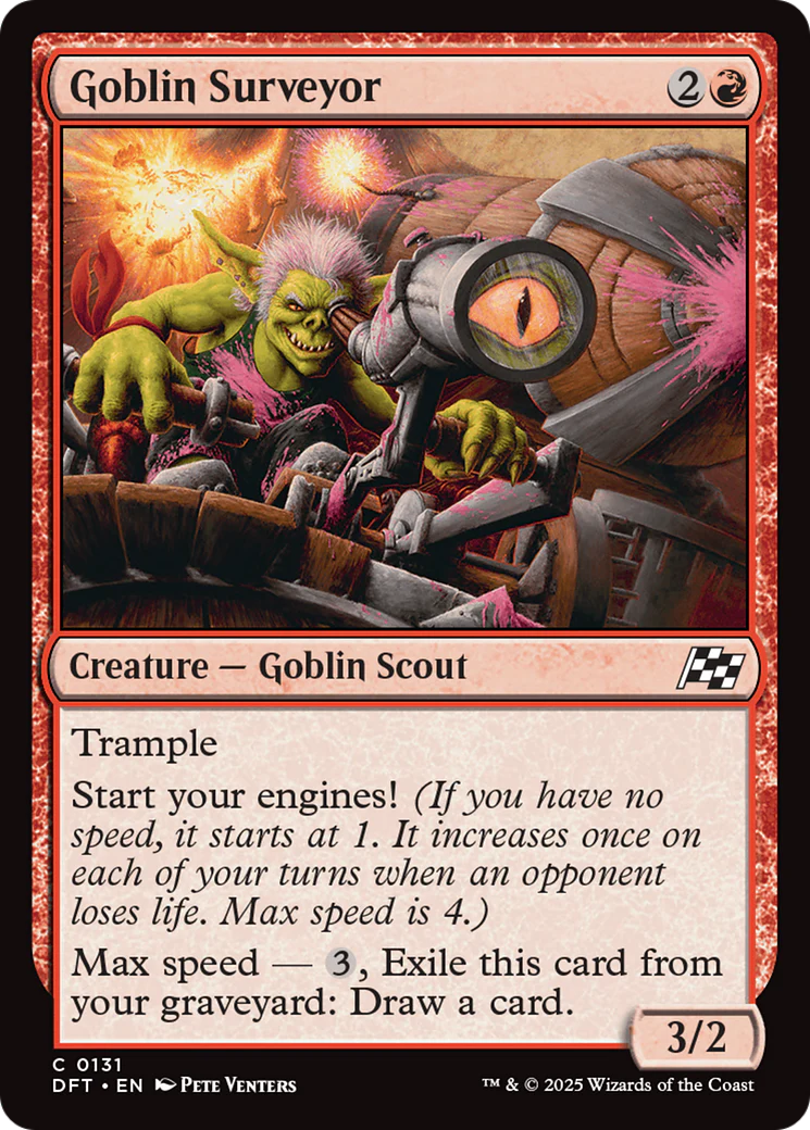 Goblin Surveyor [Aetherdrift] Foil