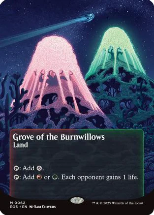 Grove of the Burnwillows (0062) (Borderless)  [Edge of Eternities: Stellar Sights]