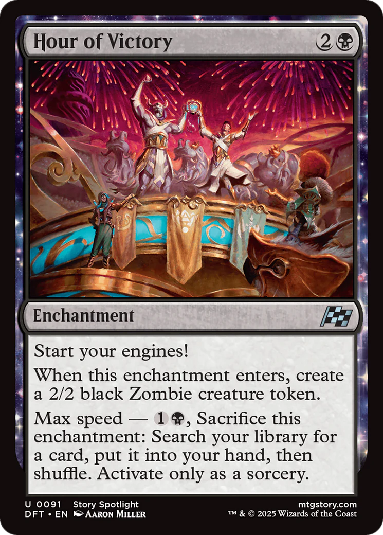Hour of Victory [Aetherdrift] Foil