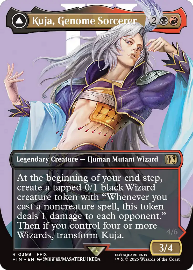 Kuja, Genome Sorcerer // Trance Kuja, Fate Defied (Borderless) [FINAL FANTASY] - Image 3