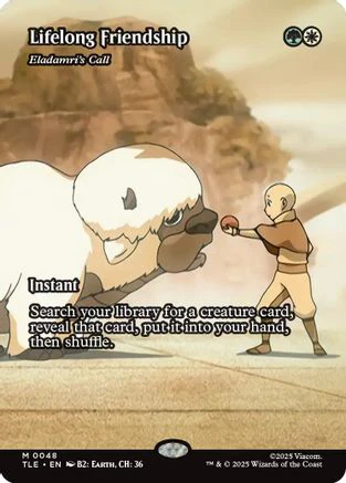 Lifelong Friendship - Eladamri's Call (Borderless)  [Avatar: The Last Airbender: Eternal-Legal]