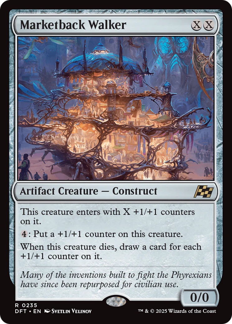 Marketback Walker [Aetherdrift] Foil