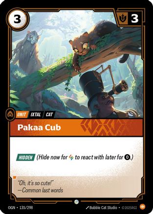 Pakaa Cub (135/298) - Riftbound - [Origins]