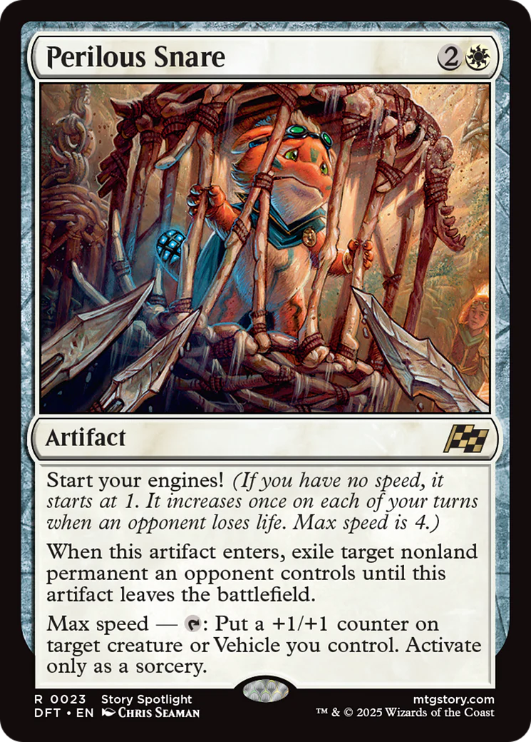 Perilous Snare [Aetherdrift] Foil