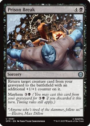 Prison Break  [Marvel's Spider-Man] Foil