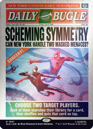 Scheming Symmetry (1997) (Rainbow Foil)  [Secret Lair Drop Series] Foil