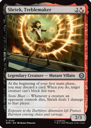 Shriek, Treblemaker  [Marvel's Spider-Man]