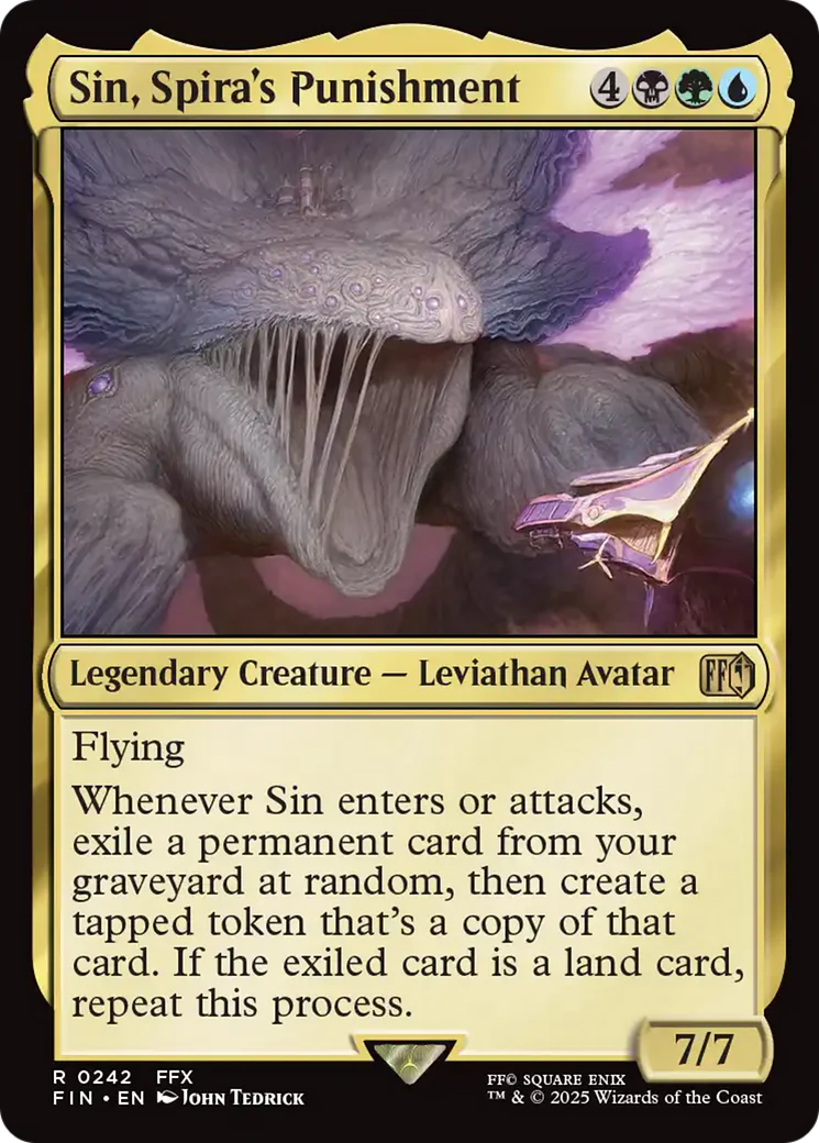 Sin, Spira's Punishment [FINAL FANTASY] Foil