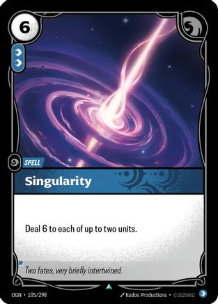 Singularity (105/298) - Riftbound - [Origins]