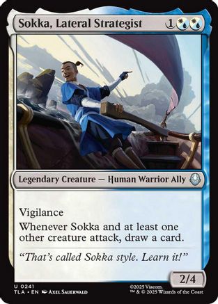 Sokka, Lateral Strategist  [Avatar: The Last Airbender] Foil
