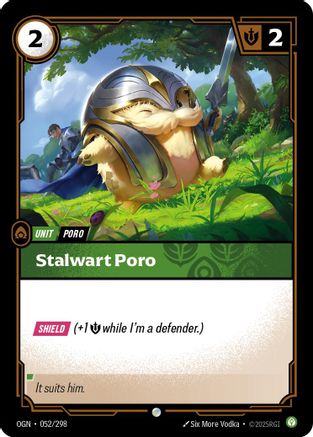 Stalwart Poro (052/298) - Riftbound - [Origins]