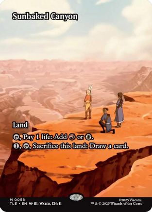Sunbaked Canyon (Borderless)  [Avatar: The Last Airbender: Eternal-Legal]