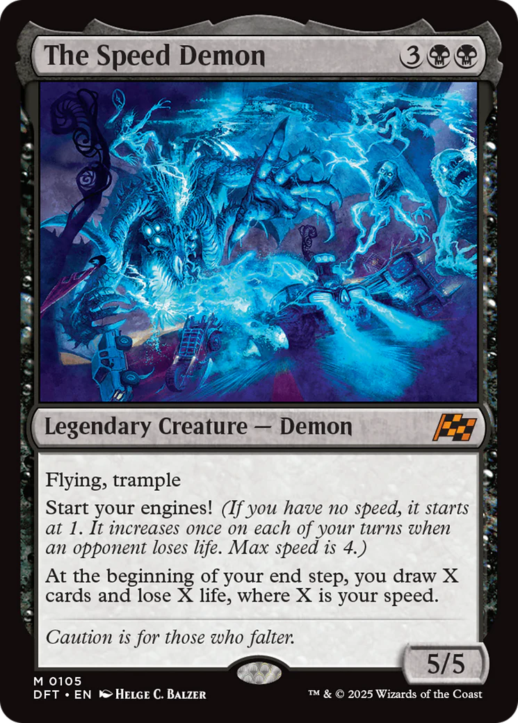 The Speed Demon [Aetherdrift] Foil