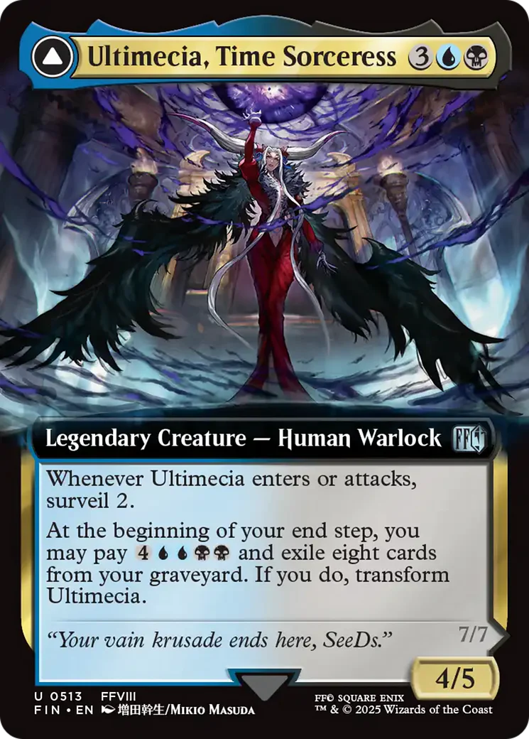 Ultimecia, Time Sorceress // Ultimecia, Omnipotent (Extended Art) [FINAL FANTASY] - Image 3