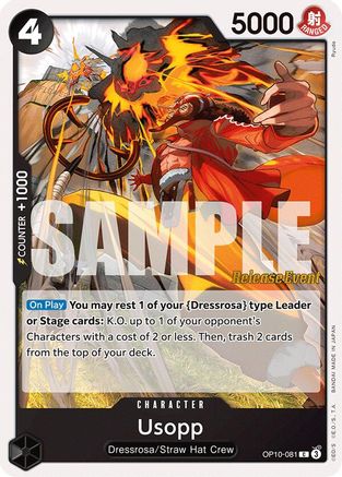 Usopp (081) (OP10-081) - [Royal Blood Release Event Cards]