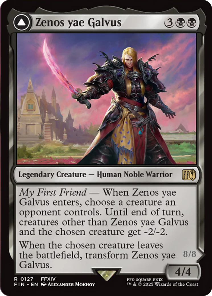 Zenos yae Galvus // Shinryu, Transcendent Rival [FINAL FANTASY] Foil - Image 2